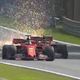 Illustration for article titled Sebastian Vettel Has Choice Words For Teammate As Both Ferraris Wreck At Brazil